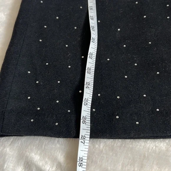 Gap rhinestone embellished A-line wool skirt - Picture 5 of 6
